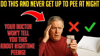 Stop Waking to Pee at Night: 3 Steps to Sleep All Night