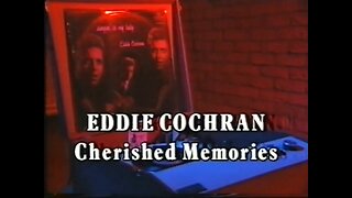 Eddie Cochran ~ Cherished Memories - Rock ’n’ Roll Legend Lives On