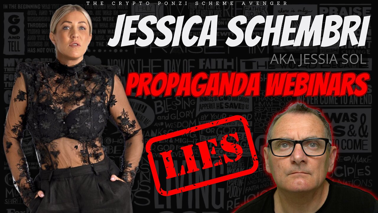 Exposing Jessica Schembri aka Jessica Sol – The Deceptive Propaganda of a Ponzi Scheme Promoter