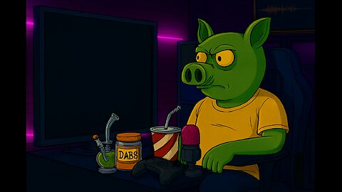 Piggy Partner says its MOVIE TIIME GRAB YOUR POPCORN! (Road to 600 Followers)