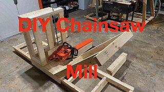 I Built a DIY Chainsaw Mill - Will it Work?