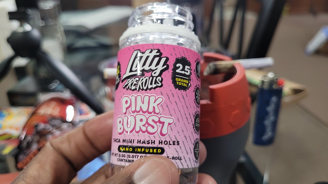 Pink Burst Litty Prerolls Review | THCA Flavor, Effects & DR Ganja Breakdown
