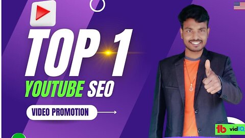 I will do best youtube video SEO expert with vidiq and tubebuddy