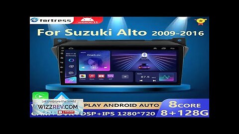 Android 12 2G+32G For Suzuki Alto 2009 2010 2011 2012 2013 2014 Review