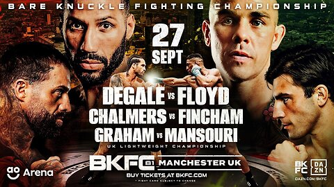 BKFC 81: James DeGale vs Matty Floyd - LIVE BLOW-BY-BLOW