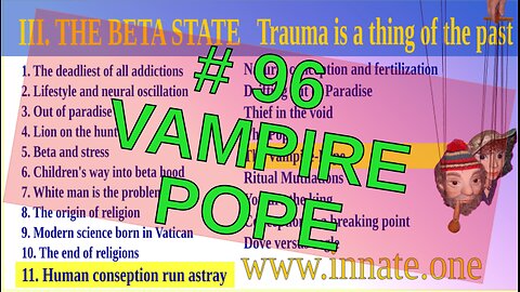 #96 The Vampire-Pope – Trauma is a thing of the past