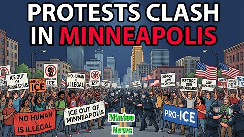 Dueling protests in Minneapolis over ICE’s presence in city