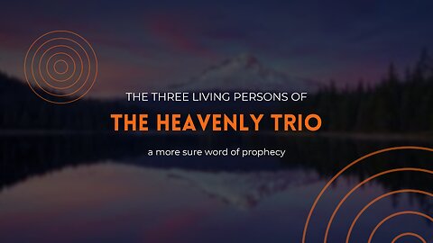 THE LIVING THREE PERSONALITIES OF THE HEAVENLY TRIO