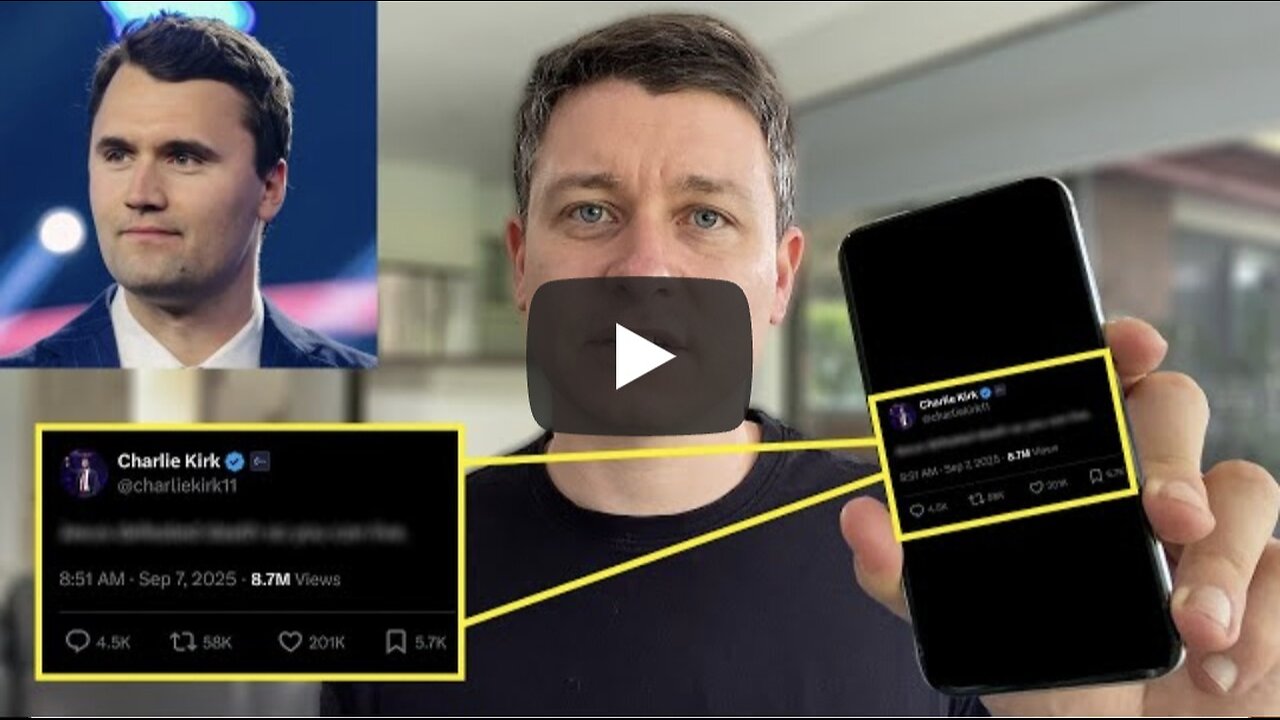 He Posted THIS Just Before He Died... (Charlie Kirk)