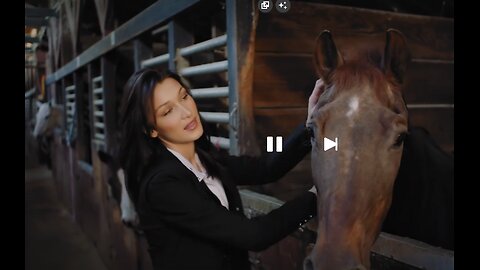 Bella Hadid Visits a Stable and Opens Up About Modeling and Horse Riding