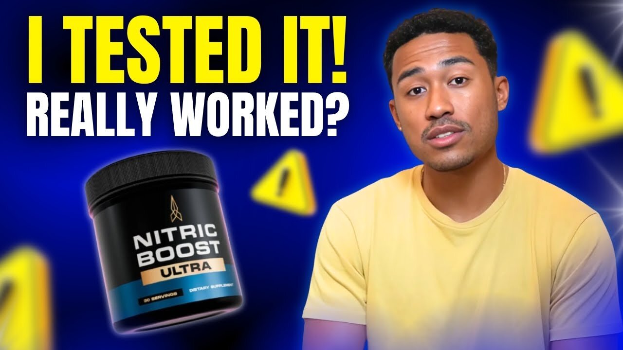 ⚠️🚨 SHOCKING NITRIC BOOST ULTRA REVIEW 🚨⚠️ - Boost Your Male Vitality and Performance Naturally!