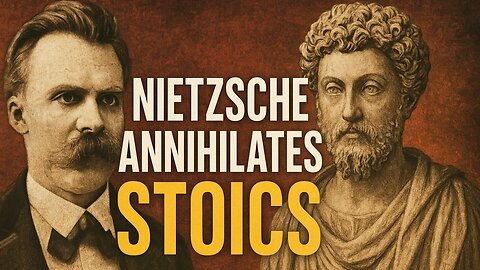 Nietzsche ANNIHILATES Stoic WORHSIP of Reason