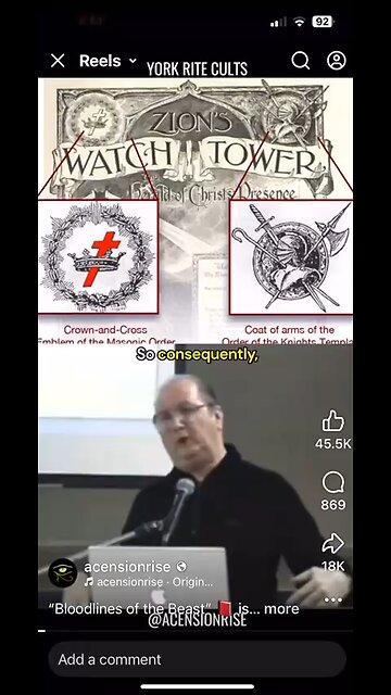 Zions Watch Tower & York Rite Cults