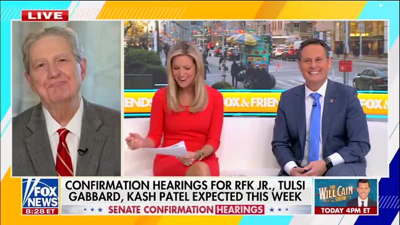Sen. Kennedy: Most of Trump Nominees, If Not All Will Be Confirmed, the One Most on the Bubble Is Tulsi Gabbard