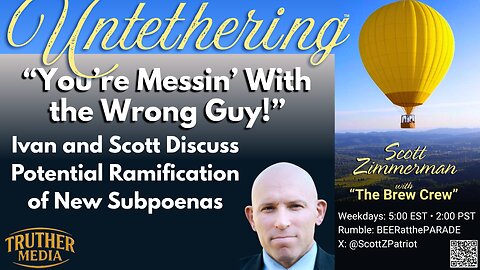 Ivan Raiklin Shares Intel on Potential "Boomerang" Subpoena