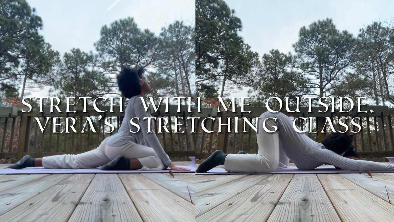 Stretching and freezing cold