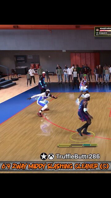 YO CENTER CANT CREATE LIKE MINES #gaming #basketball #nba2k26 #fyp #dimer