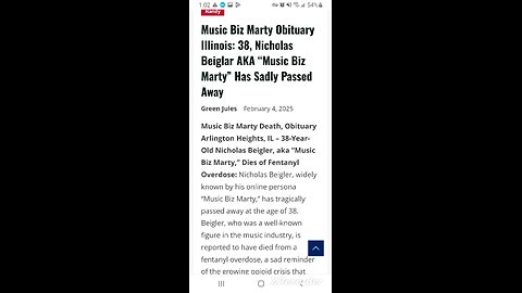 Rip Music Biz Marty