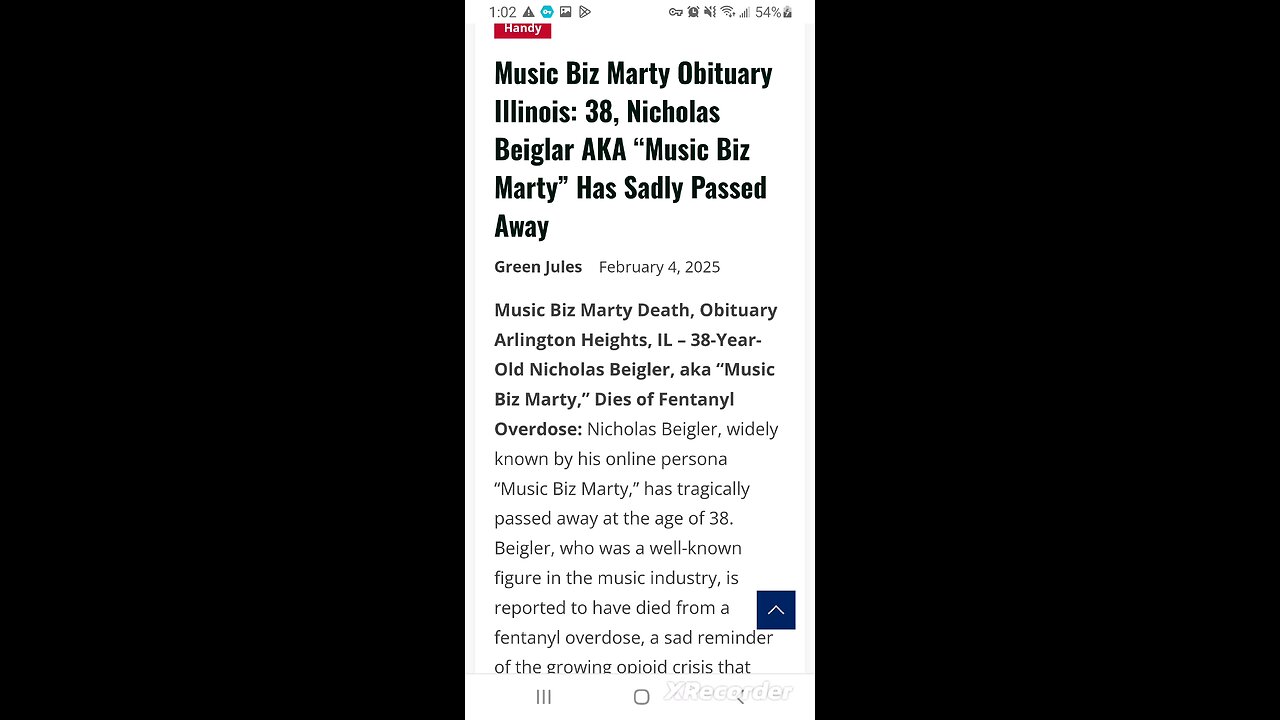 Rip Music Biz Marty