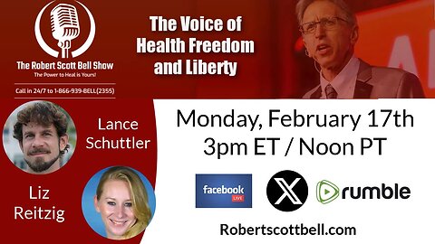 Public Health Agenda, Lance Schuttler, Ascent Nutrition, Memory Support, Liz Reitzig, Nourishing Liberty, Food Freedom - The RSB Show 2-17-25