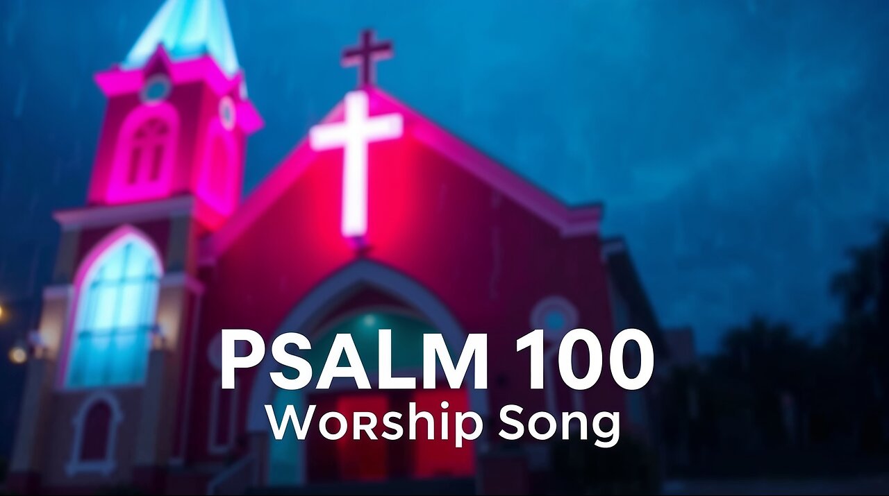 Into His Courts | Funky Pop Worship Anthem | Psalm 100 Celebration | Christian Music 2025