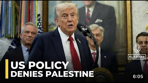 US plan fits into historical refusal to acknowledge Palestinian national rights: Analysis