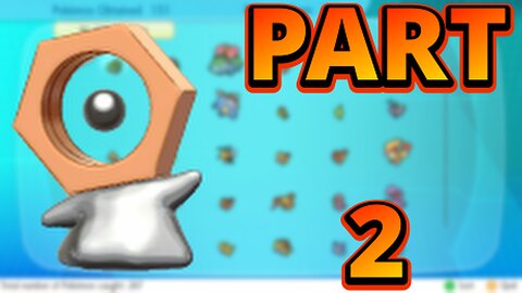 Filling my Let's go Pokedex for SHINY MELTAN!!! Part 2