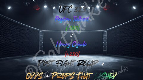 UFC 323 Changing Of The Guard! Payton Talbott Dominates Henry Cejudo. Full Recap!