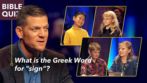 Bible Quiz: What is the Greek word for "Sign"?
