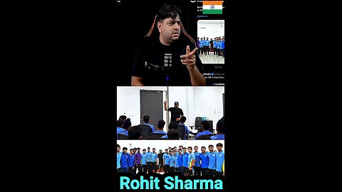 Rohit Sharma with U19 team 🥰🔥🇮🇳 #u19cricket #rohitsharma #asiacup2025 #shorts #viratkohli #india