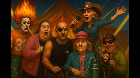 🎪 “Messy Circus: Squatting Sweater, New Character Unlocked & the Panel of uneducated rejects🎟️