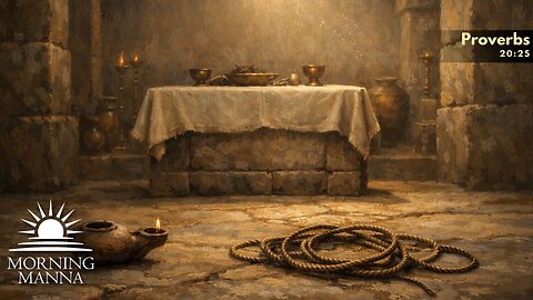 Date: Feb. 5, 2026 - Lesson 24-2026. Title: The Snare of Rash Vows