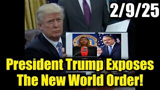 President Trump Exposes The New World Order!