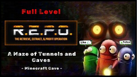 A Maze of Tunnels and Caves | Minecraft Cave - Full Level