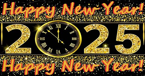 Happy New Year - From Happy Birthday 3D - Auld Lang Syne - 2025