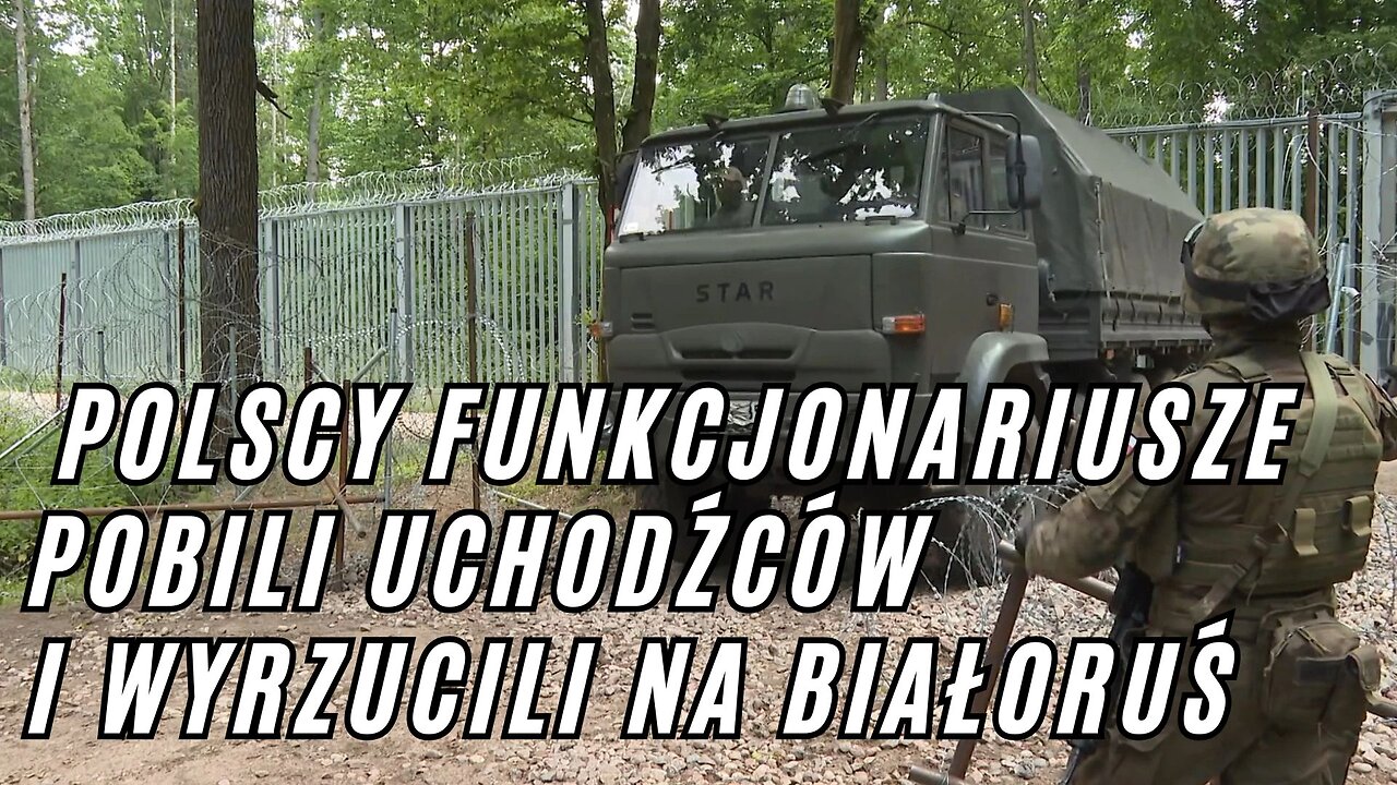 Broń traumatyczna i gaz łzawiący: Polscy funkcjonariusze pobili uchodźców i wyrzucili na Białoruś