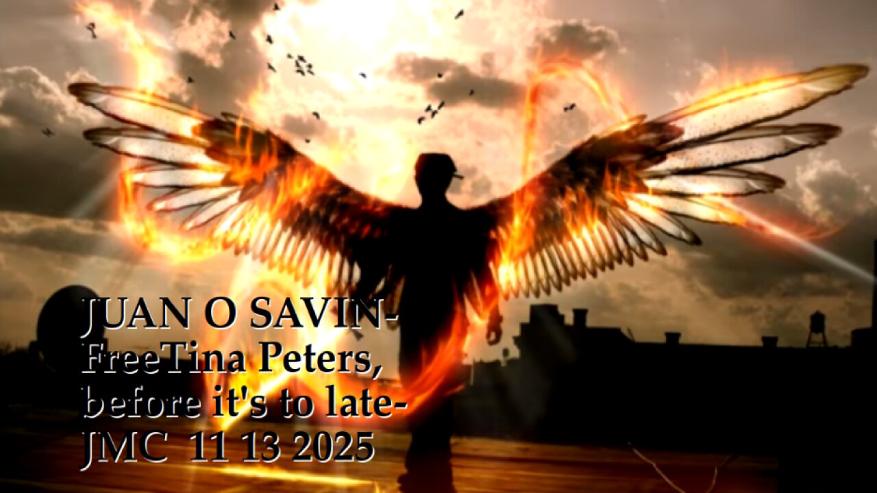 JUAN O SAVIN- Free Tina Peters. before it's too late- JMC 11 13 2025