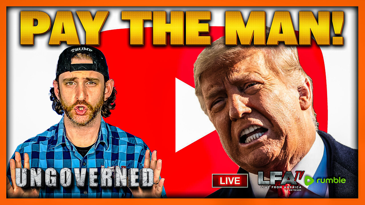 YOUTUBE TO PAY TRUMP NEARLY $25 MILLION! | UNGOVEREND 9.30.25 10AM