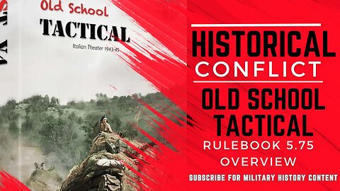 Old School Tactical Rulebook 5.75 Overview