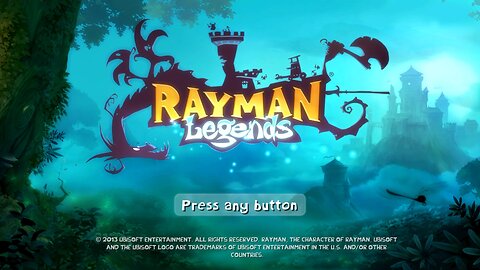 Rayman Legends Title Screen