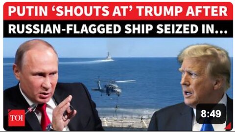 ‘One More Action & Russia Will…’: Putin ‘REPRIMANDS’ Trump After US Seizes Russian-Flagged Ship