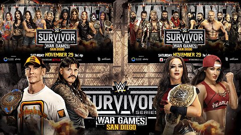SURVIVOR SERIES WAR GAMES SAN DIEGO 2025 : GET HYPED