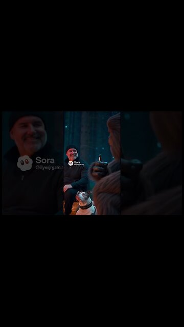 Hanging w/ my dog and Squatch! #shorts #short #funny #comedy #foryou #ai