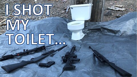 Shooting Grandmas Toilet