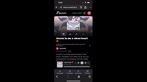 Create in me a clean heart ❤️