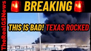 ⚠️ **BREAKING** HUGE EXPLOSION IN TEXAS! BLACK THICK SMOKE SEEN MILES AWAY