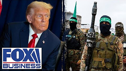 Trump playing chess with hamas.