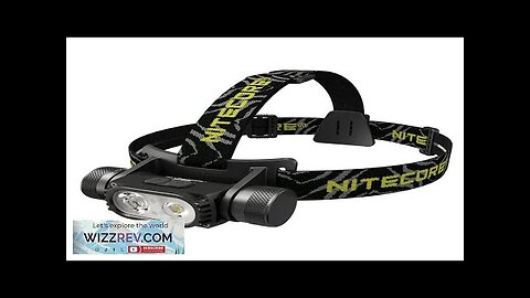 Nitecore HC68 2000 Lumen Headlamp 3500mAh 18650 USB Rechargeable Focusable Headlight IP68 Review