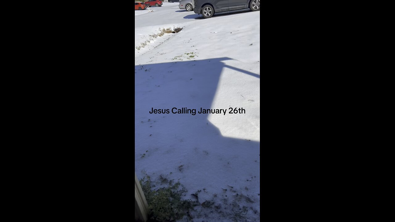 Jesus Calling January 26th!