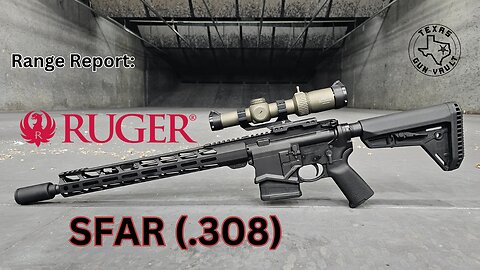 Range Report: Ruger SFAR (Small Frame Autoloading Rifle) - A .308 in an AR-15